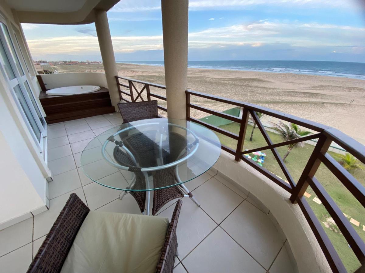 Beachfront Apt & Jacuzzi Taíba Kültér fotó