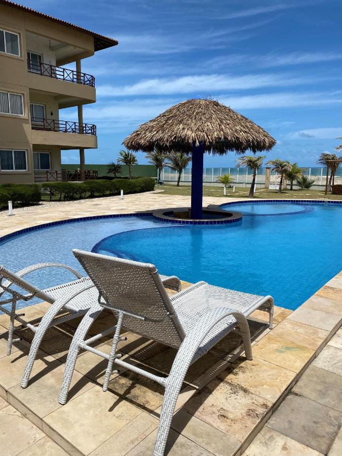 Beachfront Apt & Jacuzzi Taíba Kültér fotó